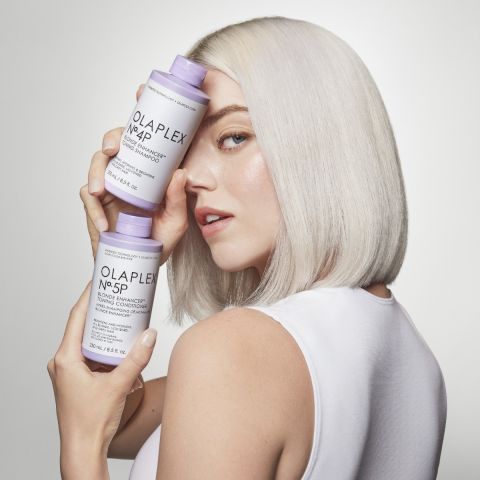 Olaplex No. 4P Blonde Enhancer Toning Shampoo - 250 ml