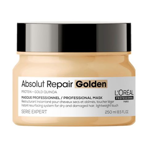 L'Oréal Professionnel - Serie Expert Absolut Repair Golden Mask Haarmasker - voor Beschadigd Dun Haar