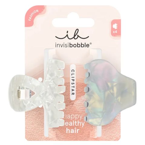 Invisibobble -  Clipstar Pearly Frost - M