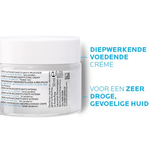 La Roche-Posay - Nutritic Intens Rijke Creme - 50 ml