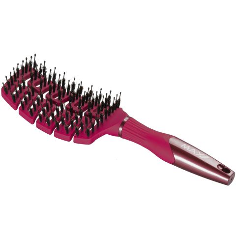 Max Pro - Detangler Brush - Burgundy Beauty