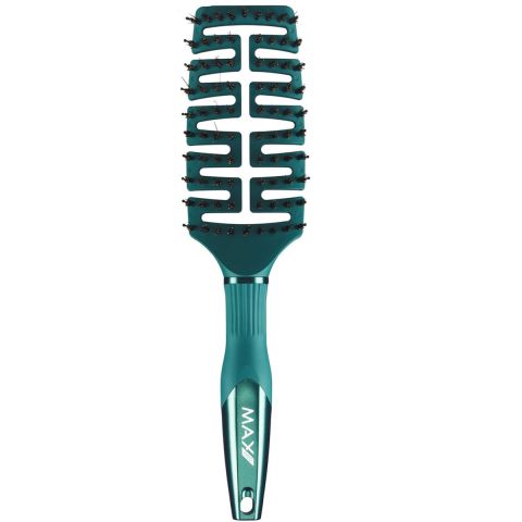 Max Pro - Detangler Brush - Evergreen Elegance