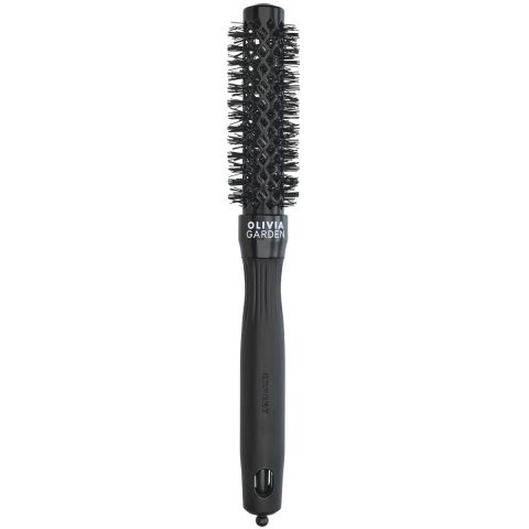 Olivia Garden - Expert Blowout Shine Black - 20 mm