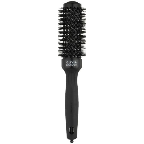 Olivia Garden - Expert Blowout Shine Black - 35 mm