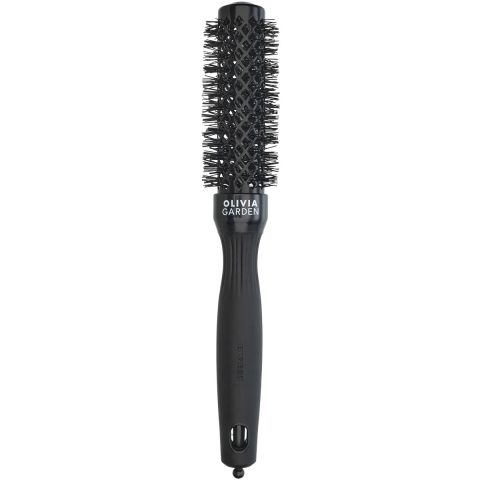 Olivia Garden - Expert Blowout Shine Wavy Black - 25 mm 