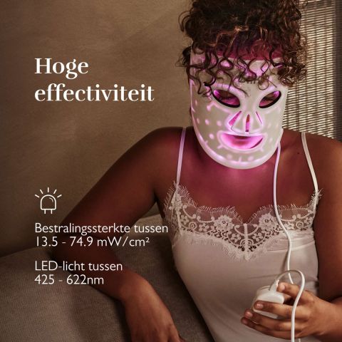 Silk'n - LED Face Mask 100 - LED gezichtsmasker - Verbeter de huid met ledlichttechnologie