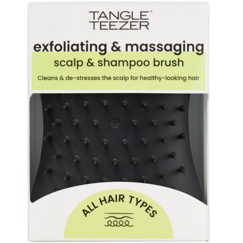 Tangle Teezer - Scalp Exfoliator & Massage Brush Black