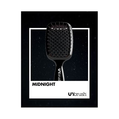 UNbrush - Detangling Hair Brush - Midnight Black