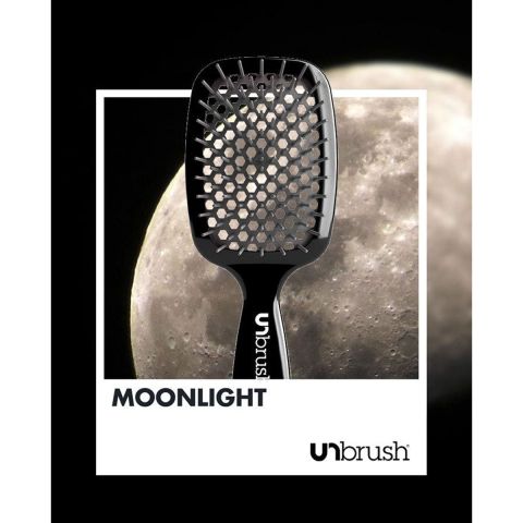 UNbrush - Detangling Hair Brush - Moonlight Grey