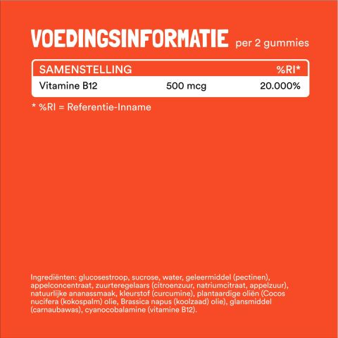 Yummygums - B12 Energie Gummies - 60 Gummies