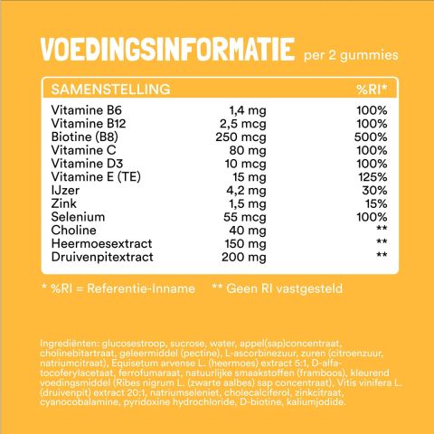 Yummygums - Mommy Multi Na Zwangerschap - 60 Gummies
