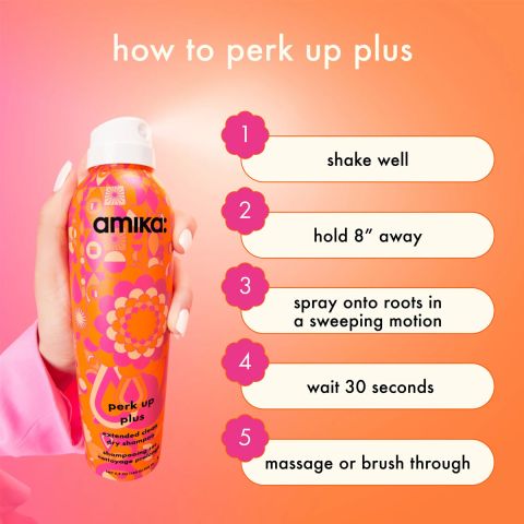 Amika - Perk Up Plus Clean Dry Shampoo - 50 ml