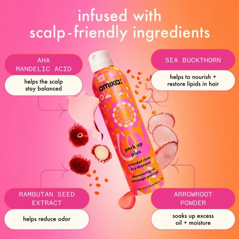 Amika - Perk Up Plus Clean Dry Shampoo - 50 ml