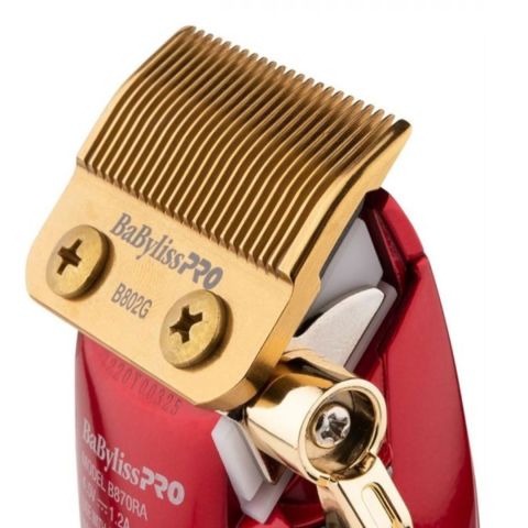Babyliss - 4Artists - Black FX Clipper - Red/Gold
