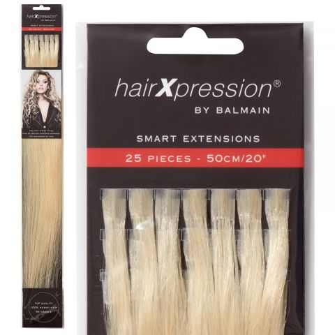 Balmain HairXpression - Blondes - Straight 25 stuks 50 cm HaarShop.nl