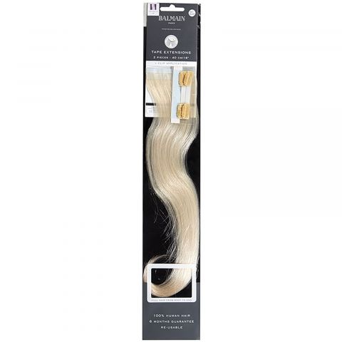 Beleefd Uitrusting Beleefd Balmain Tape Extensions + Clip Application 40cm 2pcs ✓ HaarShop.nl