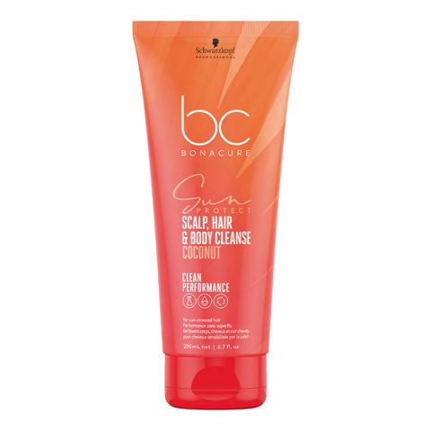 Schwarzkopf - BC Bonacure - Sun 3-In-1 Scalp Hair & Body Cleanse - 200 ml