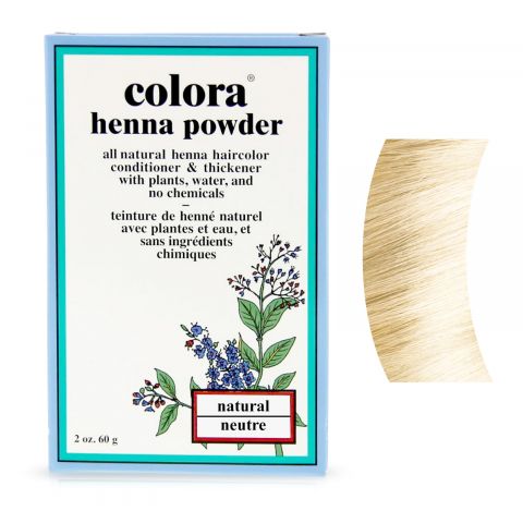 Colora Henna - Kleurpoeder - Neutral - 60 gr