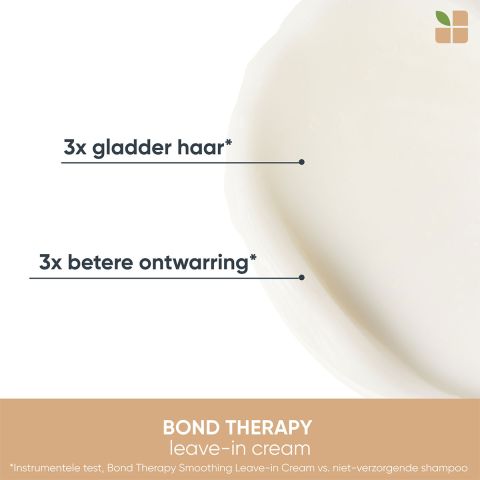 Biolage - Bond Therapy Leave-In Cream voor overbehandeld haar - 150 ml