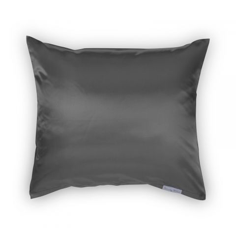 Beauty Pillow - Satijnen Kussensloop - Antraciet - 60x70 cm