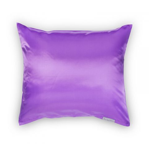 zakdoek capaciteit Aankondiging Beauty Pillow - Satijnen Kussensloop - Paars - 60x70 cm ✓ HaarShop.nl