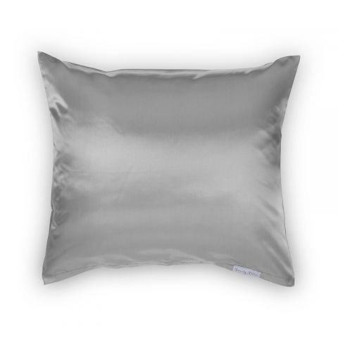 Beauty Pillow - Satijnen Kussensloop - Zilver - 60x70 cm