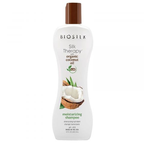 Biosilk - Silk Therapy - Coconut Oil - Moisturizing Shampoo - 355 ml