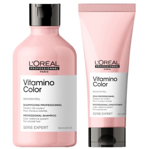 L'Oréal Professionnel - Vitamino Color Shampoo + Conditioner - Voordeelset voor Gekleurd Haar