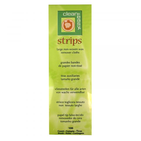 Clean and Easy - Harsstrips - Papier - Large - 100 Stuks