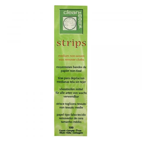 Clean and Easy - Harsstrips - Papier - Small - 100 Stuks