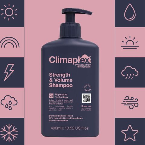 Climaplex - Strength & Volume Shampoo - 400 ml