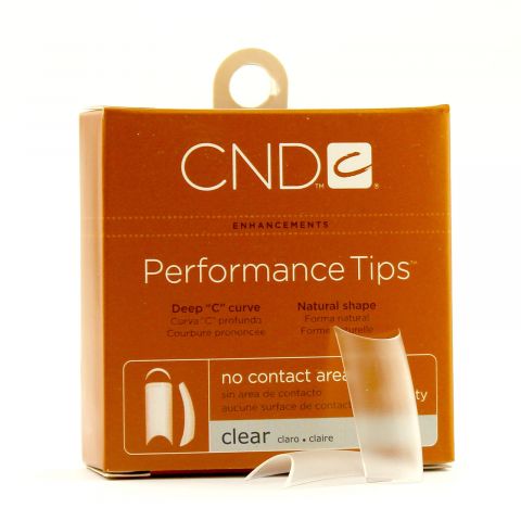CND - Brisa Sculpting Gel - Performance Clear Tips - Nr. 3