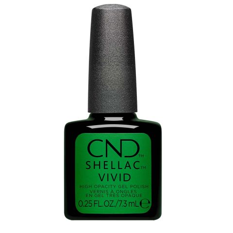 CND - Shellac Vivid - Shamrock Green 7,3 ml