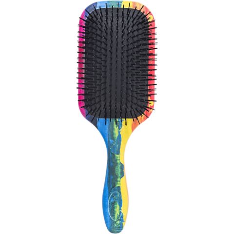 Denman - D90L - Tangle Tamer Ultra Paddle Brush - Rainbow