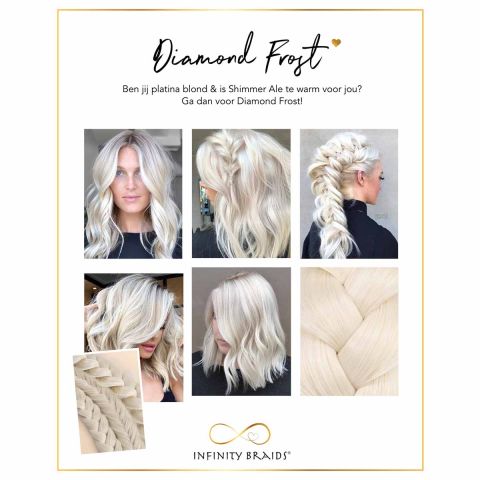 Infinity Braids - Lizzy Diamond Frost