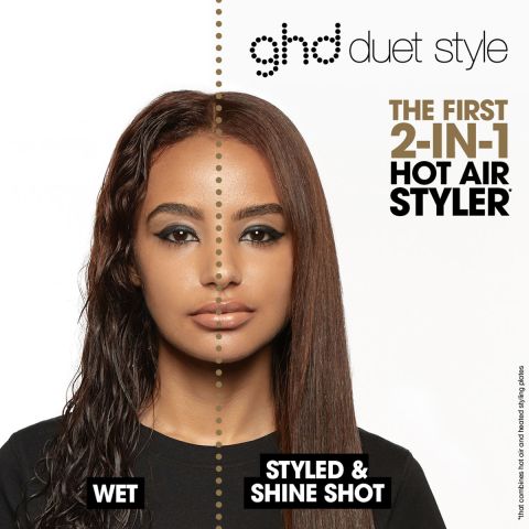 ghd - Duet Style 2-in-1 hetelucht stijltang & Paddle Brush - Limited Edition - Giftset