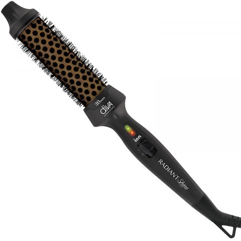 Diva Pro - Keramische Radiant Shine Brush - Warmteborstel - 30 mm