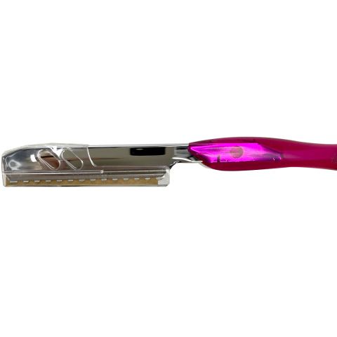 Feather - Styling Razor - Fuchsia Roze