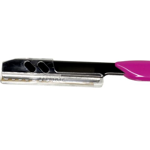 Feather - Styling Razor - Titanium Roze