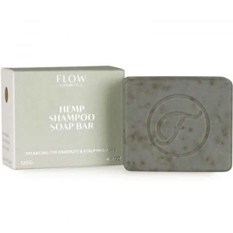Flow Cosmetics -Biologische Shampoo Bar - Hemp - 120 gr