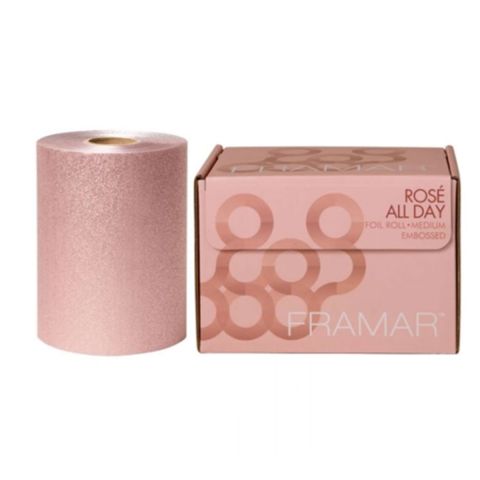 Framar - Rose Goud Haarverf Folie Embossed Medium - 98 m