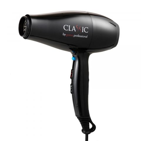 GA.MA Classic Hair Dryer Black morgen in huis