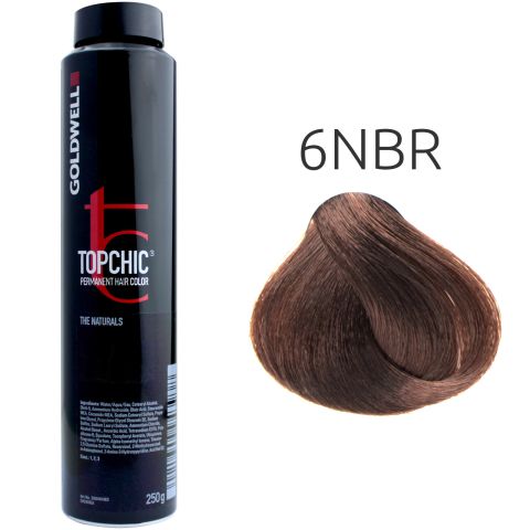 Goldwell - Topchic Depot Bus - 6-NBR Donkerblond Reflecterend Amber - 250 ml