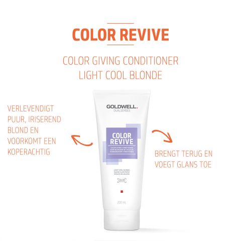 Goldwell - DS - Color Revive - Conditioner - Light Cool Blonde - 200 ml