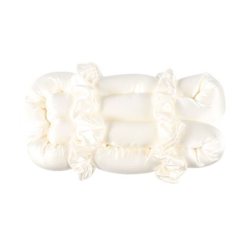 Beauty Pillow Luxury Silk Heatless Curls Pearl