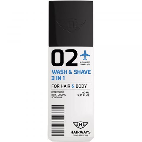 Hairways - 02 - Wash & Shave 3 In 1 - 100 ml