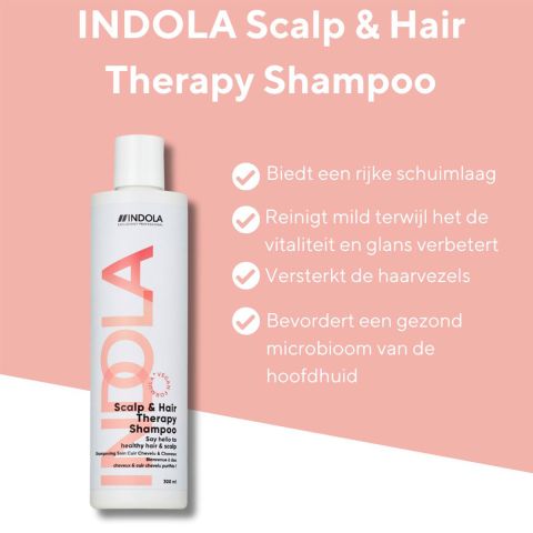 Indola - Scalp & Hair Therapy Shampoo
