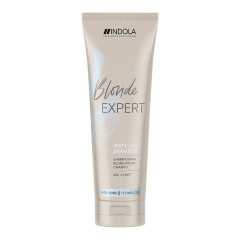 Indola - Blonde Expert - Insta Cool Shampoo - 250 ml