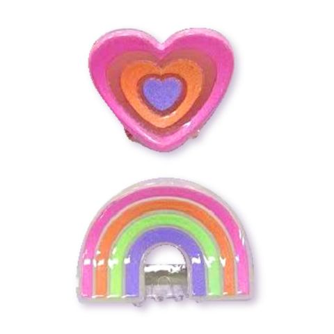 Invisibobble - Clipstar Glow Kids - Happy Heart