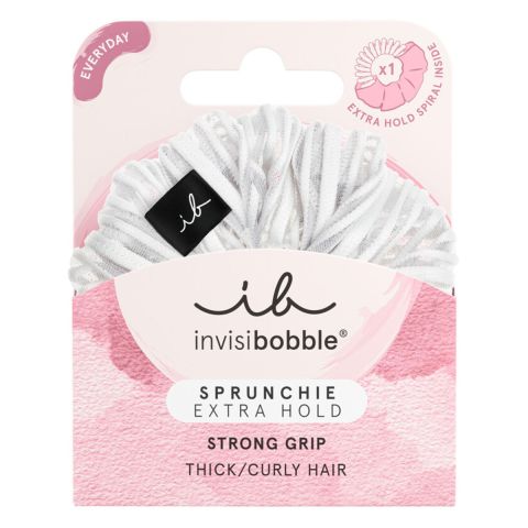 Invisibobble - Sprunchie - Extra Hold Pure White